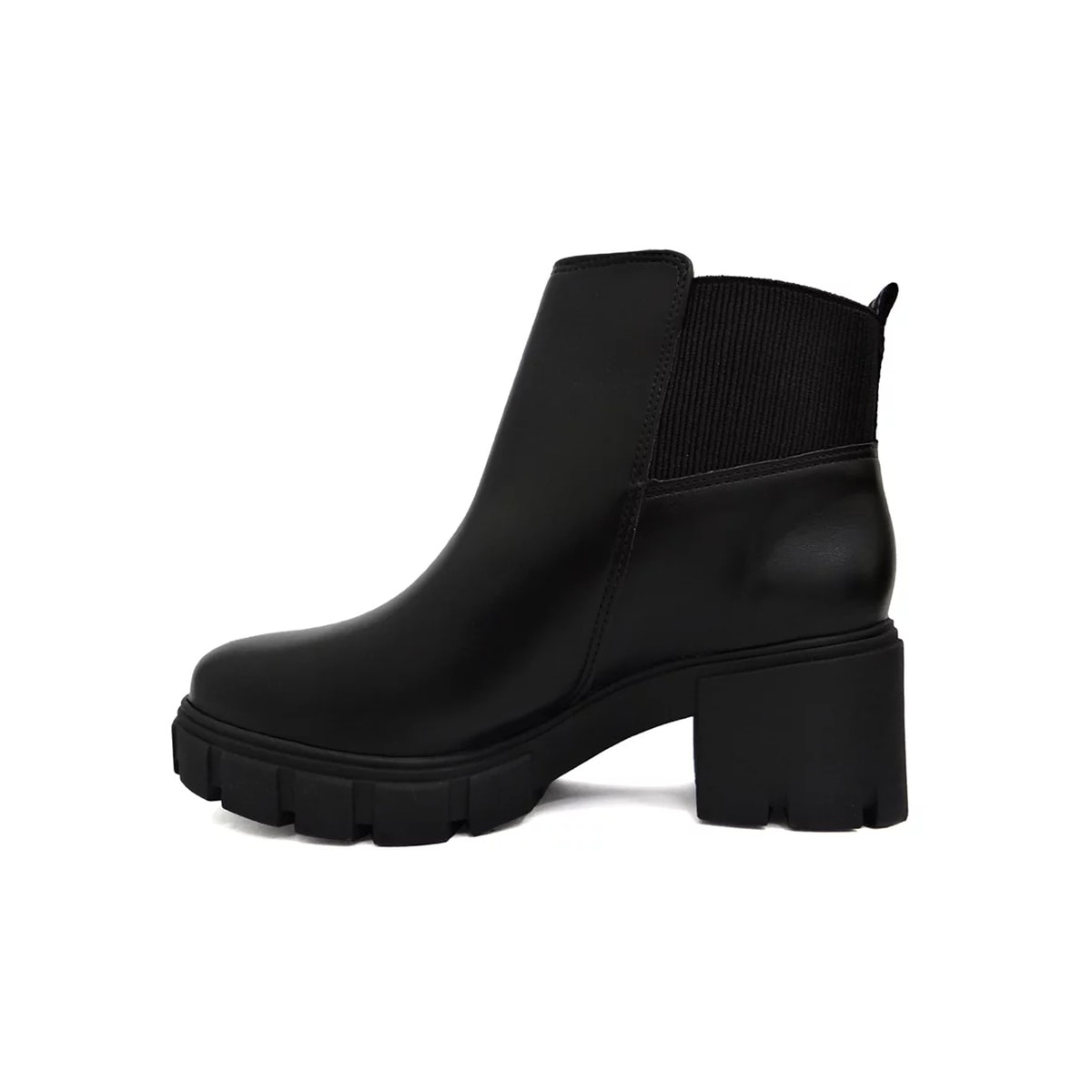 Bota Via Marte Chelsea Cano Curto 001-001 Preto