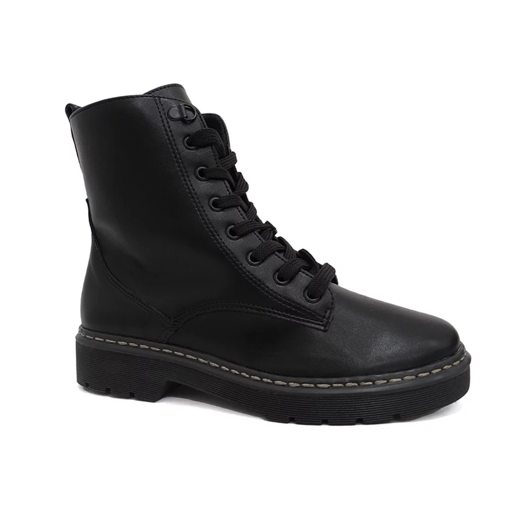 Bota Via Marte Coturno 089-001 Preto Bota Via Marte Coturno 089-001 Preto