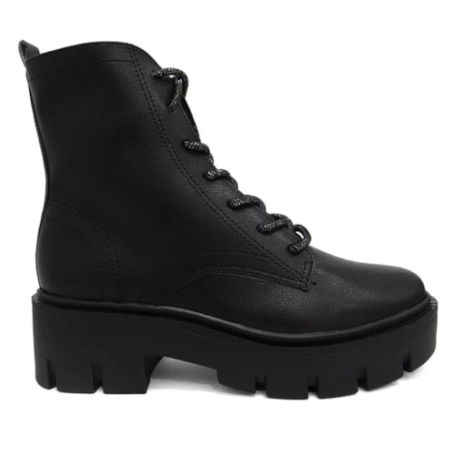 Bota Via Marte Coturno 095-001 Preto