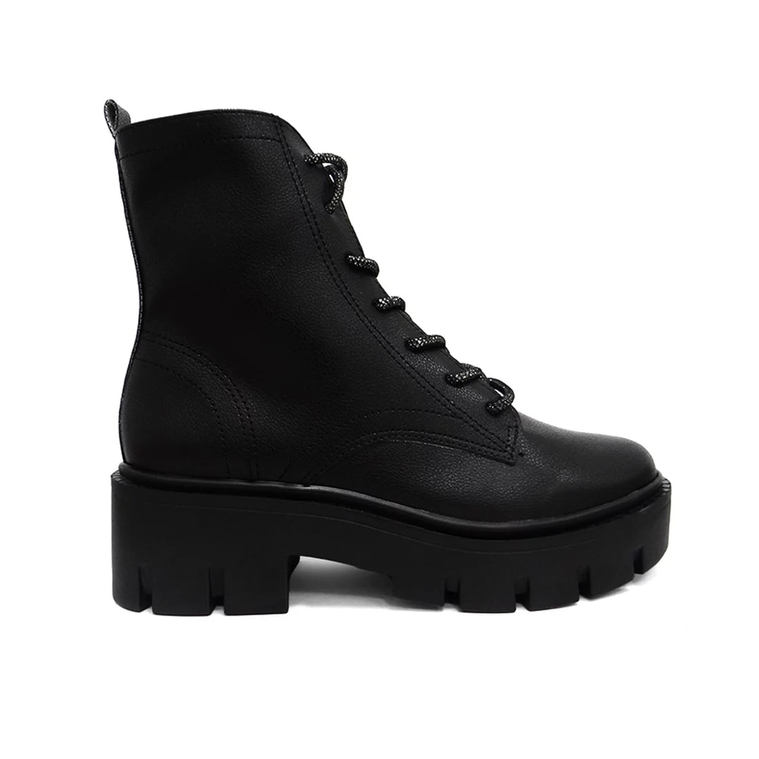 Bota Via Marte Coturno 095-001 Preto