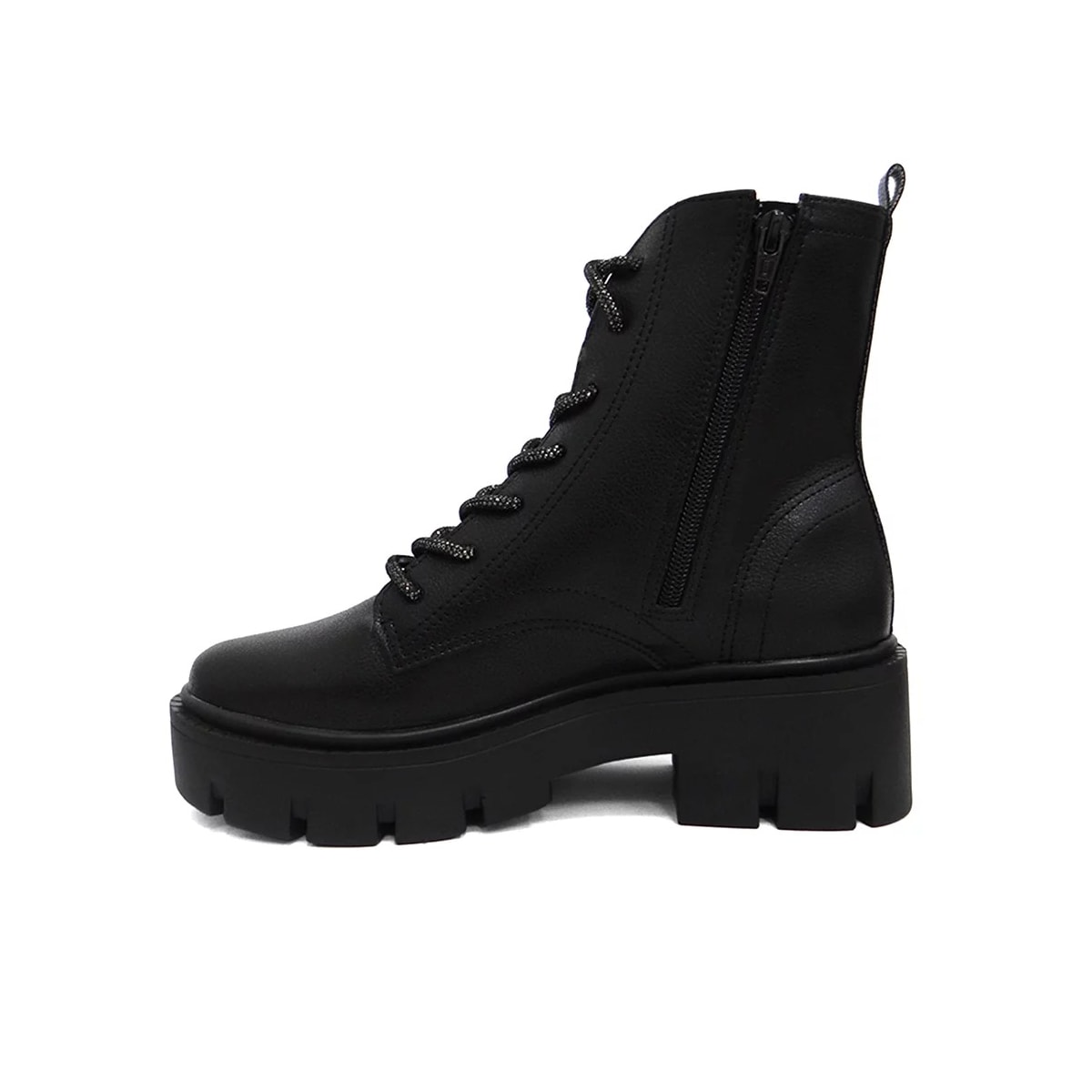 Bota Via Marte Coturno 095-001 Preto