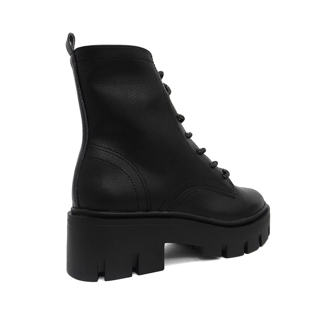 Bota Via Marte Coturno 095-001 Preto