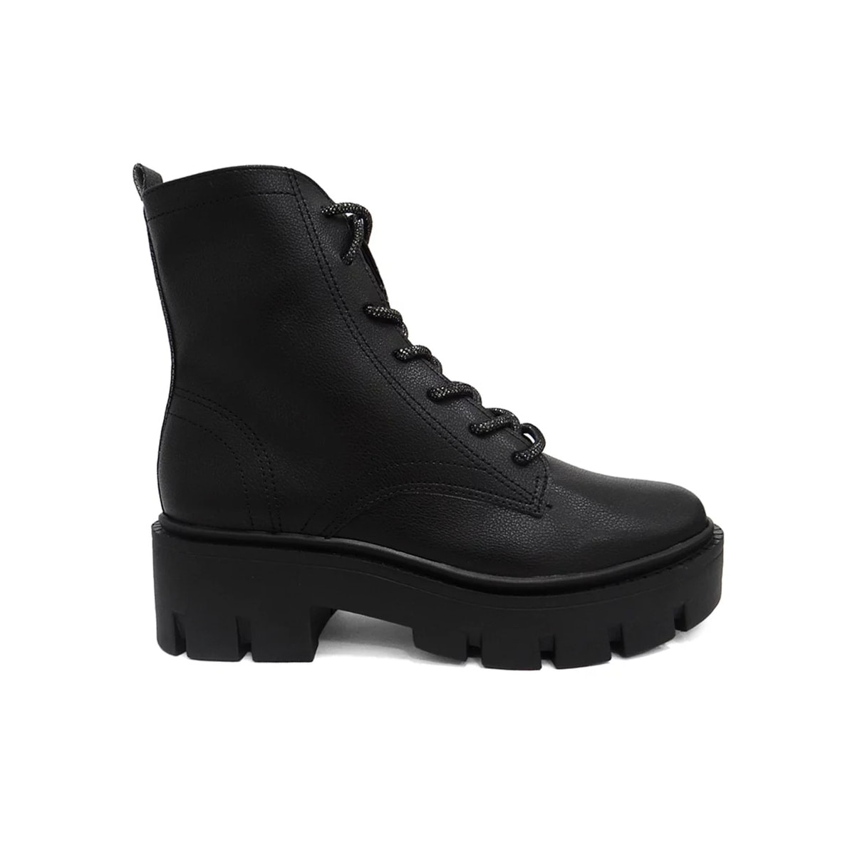 Bota Via Marte Coturno 095-001 Preto
