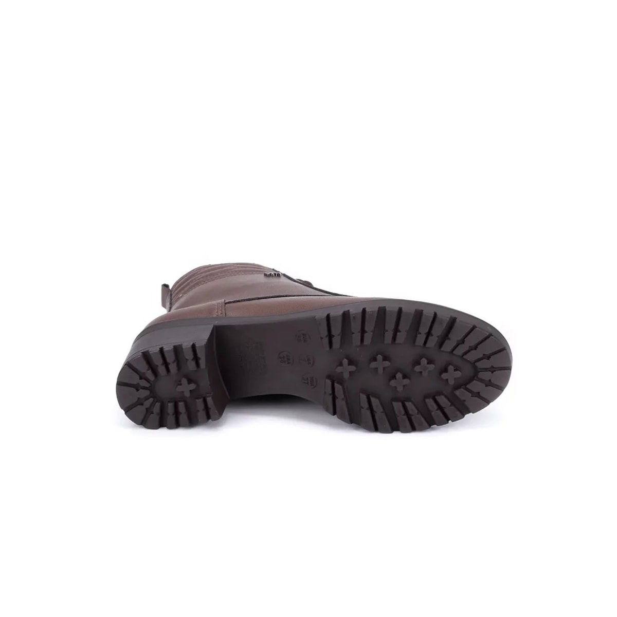 Bota Via Marte Coturno Feminino 22-701-01 Dark Brown Bota Via Marte Coturno Feminino 22-701-01 Dark Brown