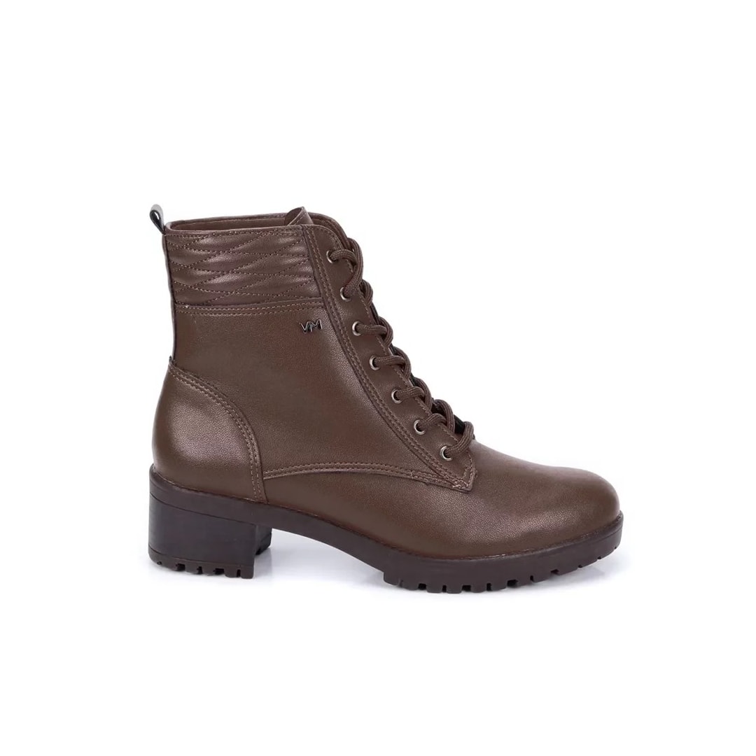 Bota Via Marte Coturno Feminino 22-701-01 Dark Brown Bota Via Marte Coturno Feminino 22-701-01 Dark Brown