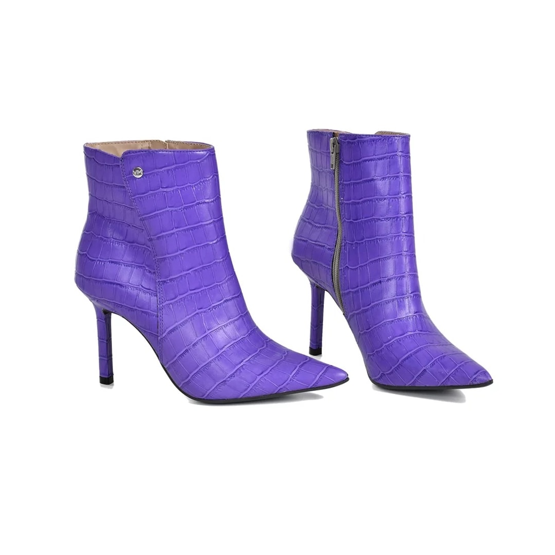 Bota Via Marte Feminino 22-6406 Roxo