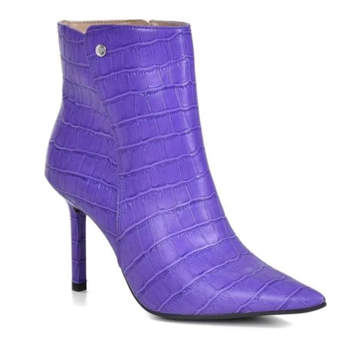 Detalhe - Bota Via Marte Feminino 22-6406 Roxo