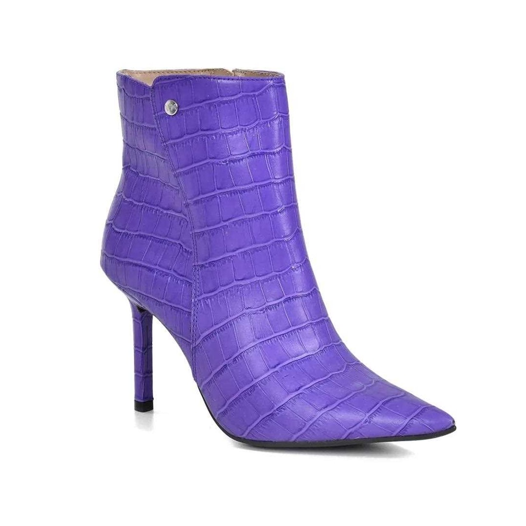 Bota Via Marte Feminino 22-6406 Roxo Bota Via Marte Feminino 22-6406 Roxo