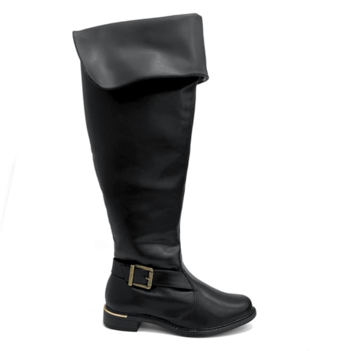 Detalhe - Bota Vizzano Boots Over 3077.127 Preto