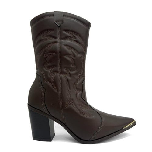 Detalhe - Bota Vizzano Boots Western 3113.101 Cafe