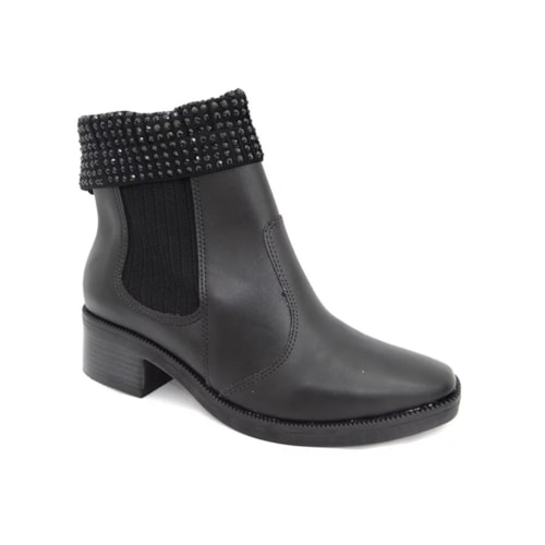 Bota Vizzano Cano Baixo Feminina 3088.104 Preto