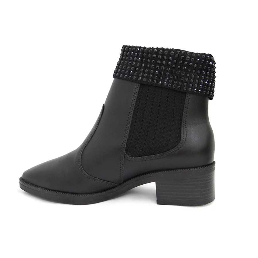 Bota Vizzano Cano Baixo Feminina 3088.104 Preto