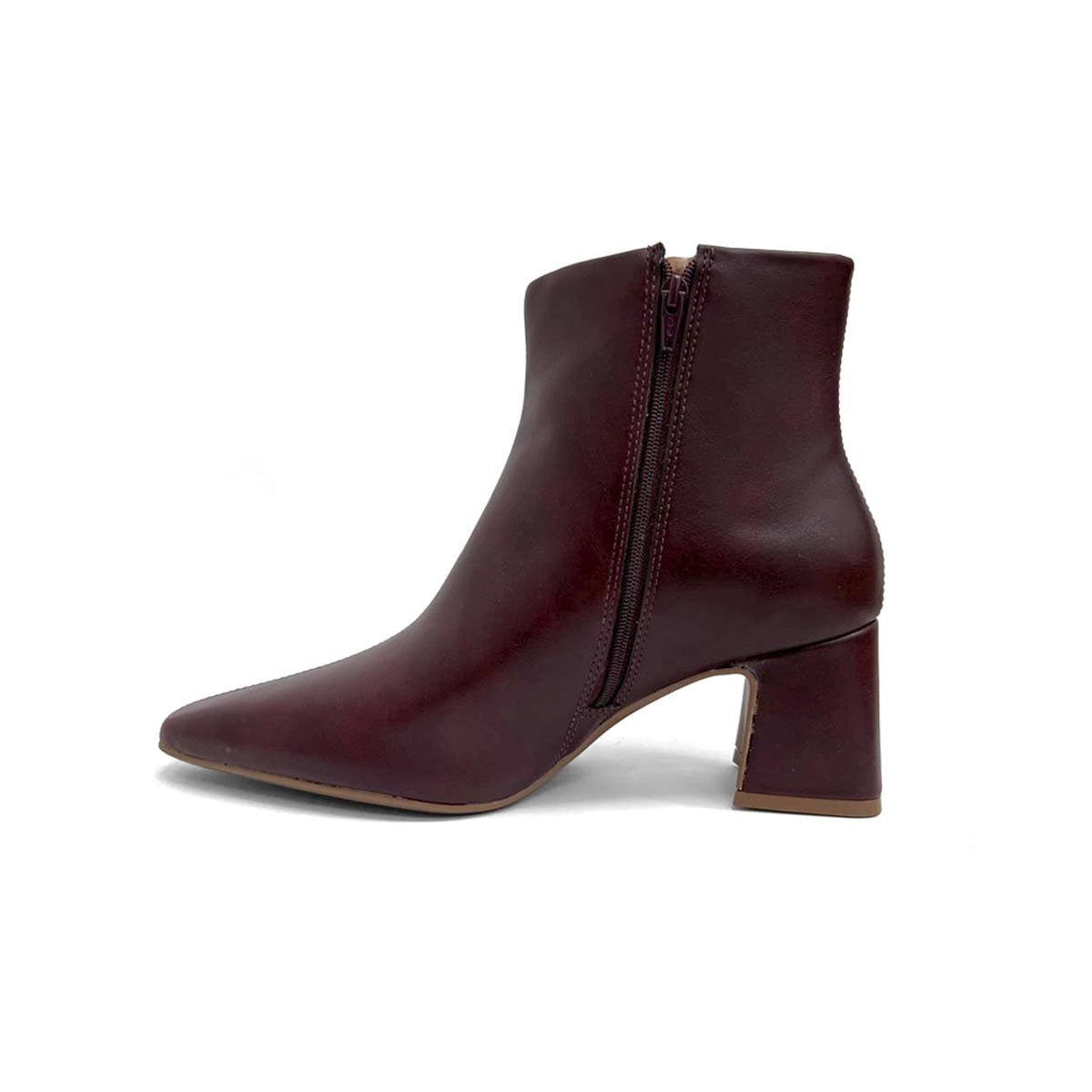 Bota Vizzano Cano Curto 3109.100 Burgundy Bota Vizzano Cano Curto 3109.100 Burgundy