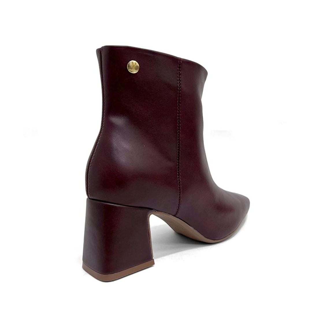 Bota Vizzano Cano Curto 3109.100 Burgundy Bota Vizzano Cano Curto 3109.100 Burgundy