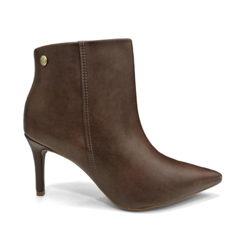 Detalhe - Bota Vizzano Cano Curto 3112.100 Cafe