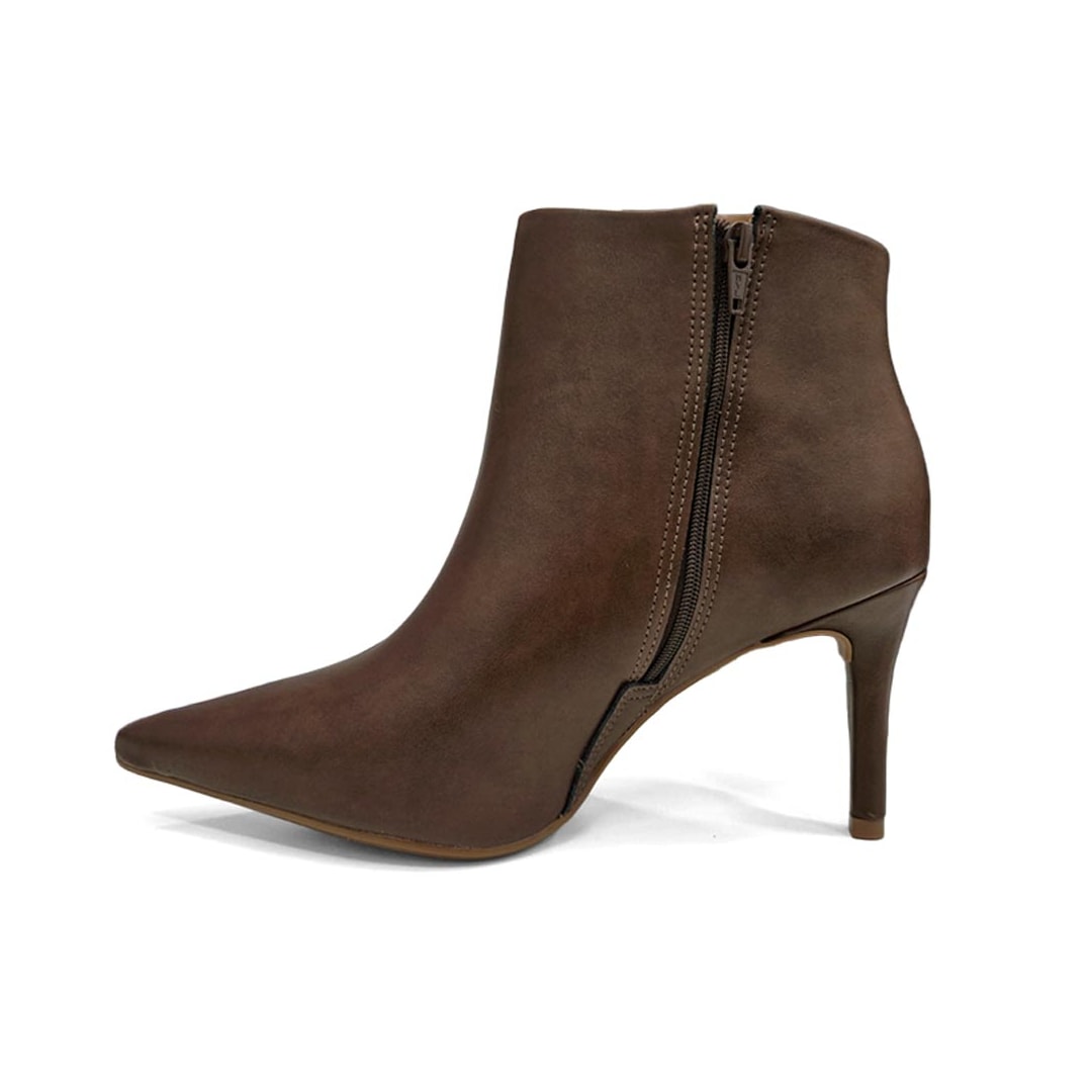 Bota Vizzano Cano Curto 3112.100 Cafe Bota Vizzano Cano Curto 3112.100 Cafe