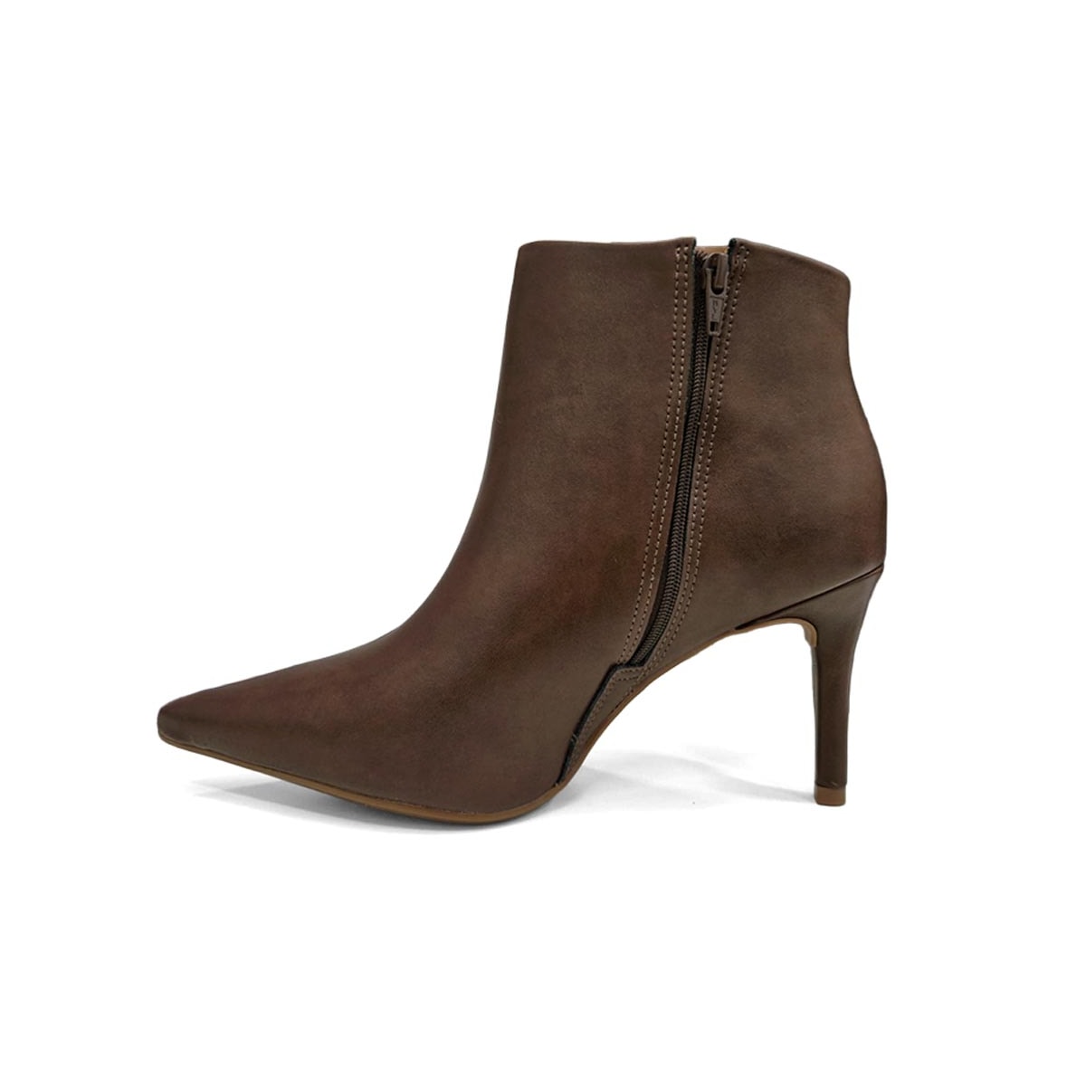 Bota Vizzano Cano Curto 3112.100 Cafe Bota Vizzano Cano Curto 3112.100 Cafe