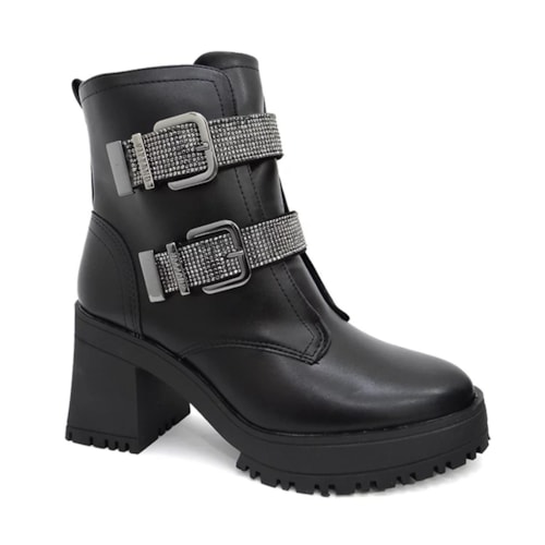 Detalhe - Bota Vizzano Feminina 3091.103 Preto
