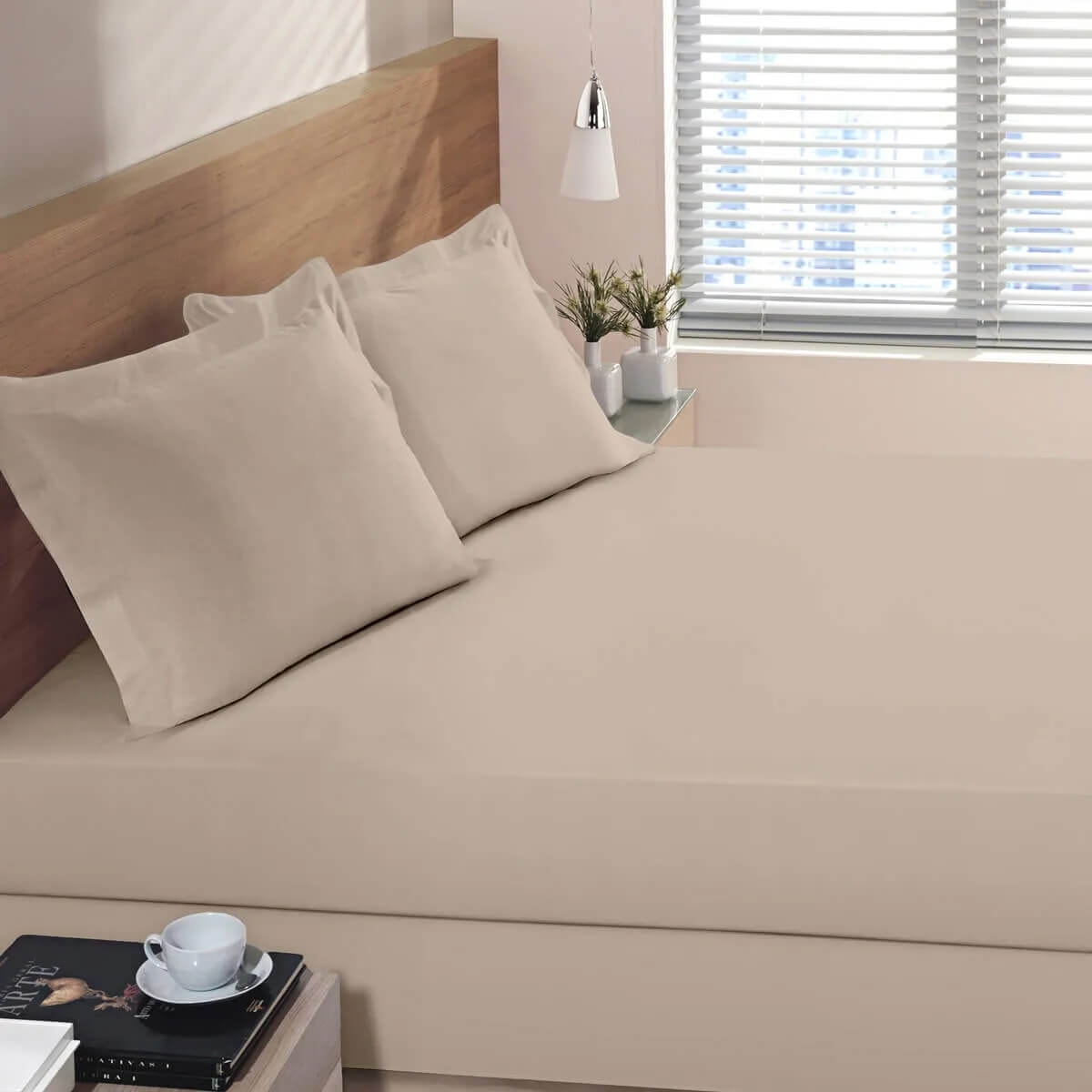 Bouton Fronhas 100% Algodao 2 Pcs 407 Bege Areia Bouton Fronhas 100% Algodao 2 Pcs 407 Bege Areia