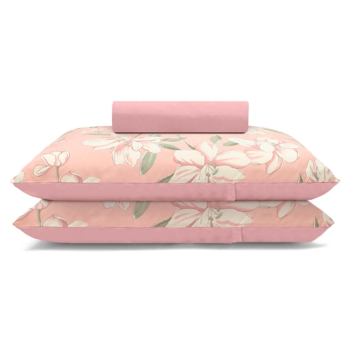 Bouton Jogo Casal Basic Rolinho 3 Pcs Daiane Rosa Bouton Jogo Casal Basic Rolinho 3 Pcs Daiane Rosa