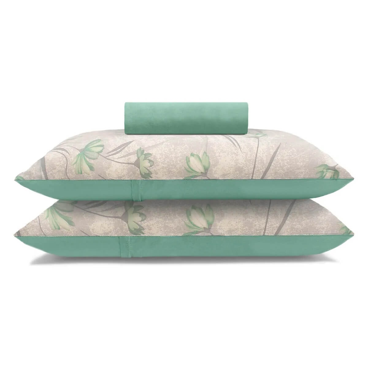 Bouton Jogo Casal Basic Rolinho 3 Pcs Sandrine Menta Bouton Jogo Casal Basic Rolinho 3 Pcs Sandrine Menta