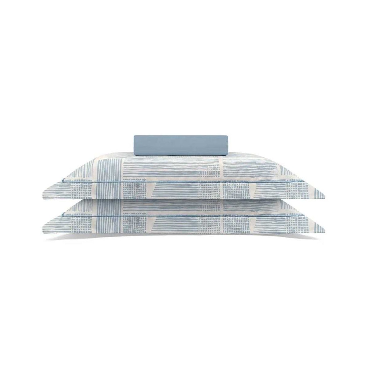 Bouton Jogo Casal Simples Fio 180 3Pcs Reflete Casal Roland Azul Bouton Jogo Casal Simples Fio 180 3Pcs Reflete Casal Roland Azul