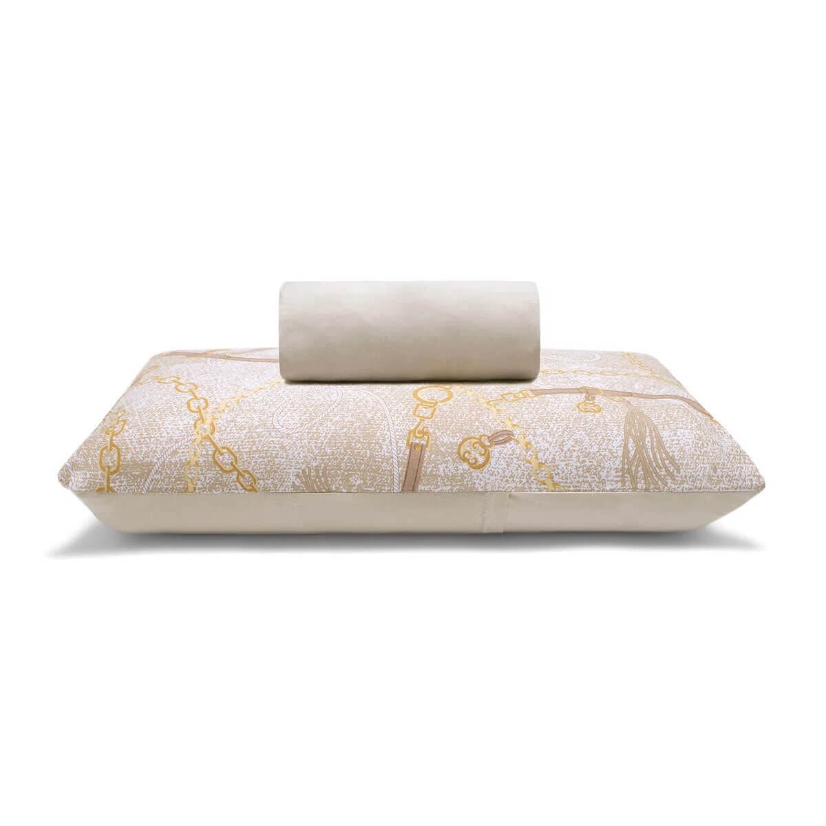 Bouton Jogo De Cama Basic Rolinho Solteiro King 2 Pcs Horse Bege Bouton Jogo De Cama Basic Rolinho Solteiro King 2 Pcs Horse Bege