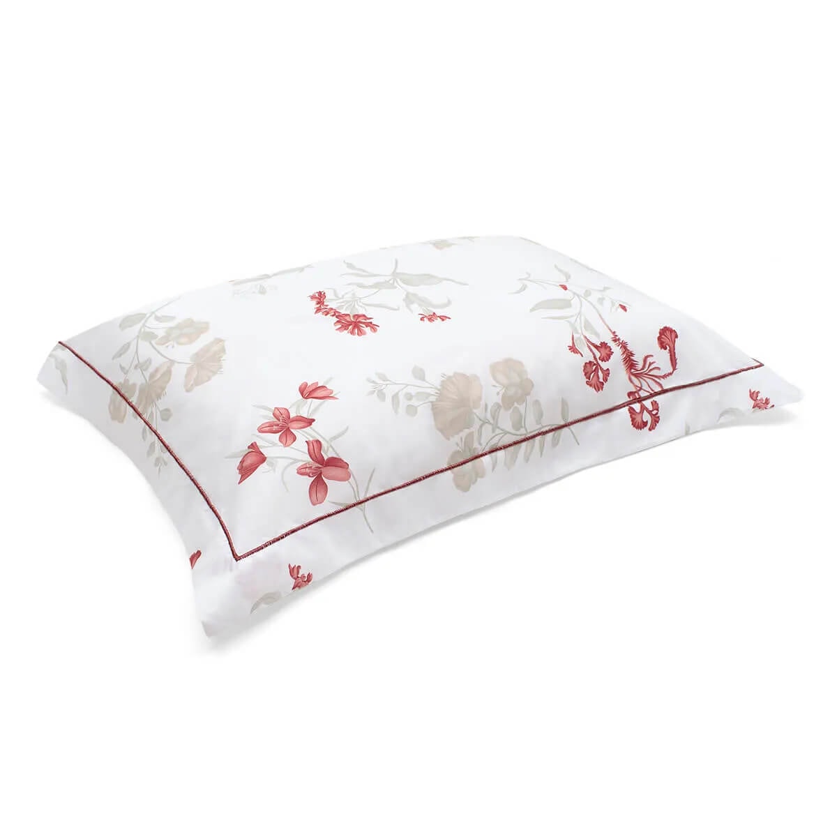 Bouton Jogo Queen 180 Fios 3Pcs Reflete Queen Carmem Vermelho Bouton Jogo Queen 180 Fios 3Pcs Reflete Queen Carmem Vermelho