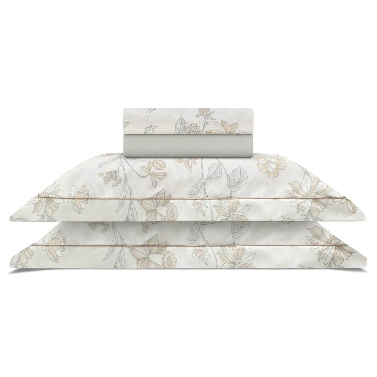 Bouton Jogo Queen 180 Fios 3Pcs Reflete Queen Trudy Bege Bouton Jogo Queen 180 Fios 3Pcs Reflete Queen Trudy Bege