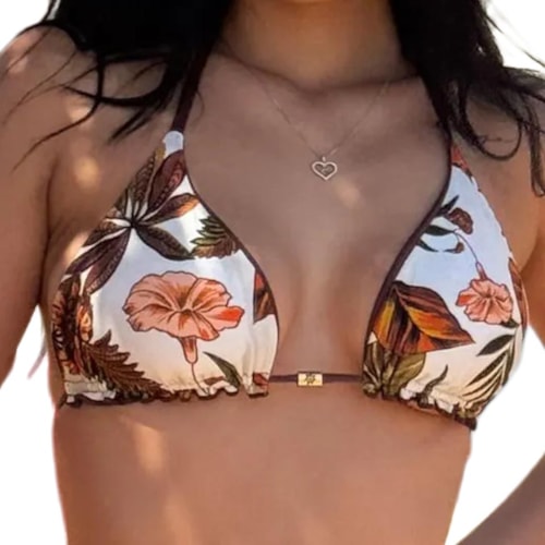 Busto Avulso Beira Amar Rio 326 Areia Floral