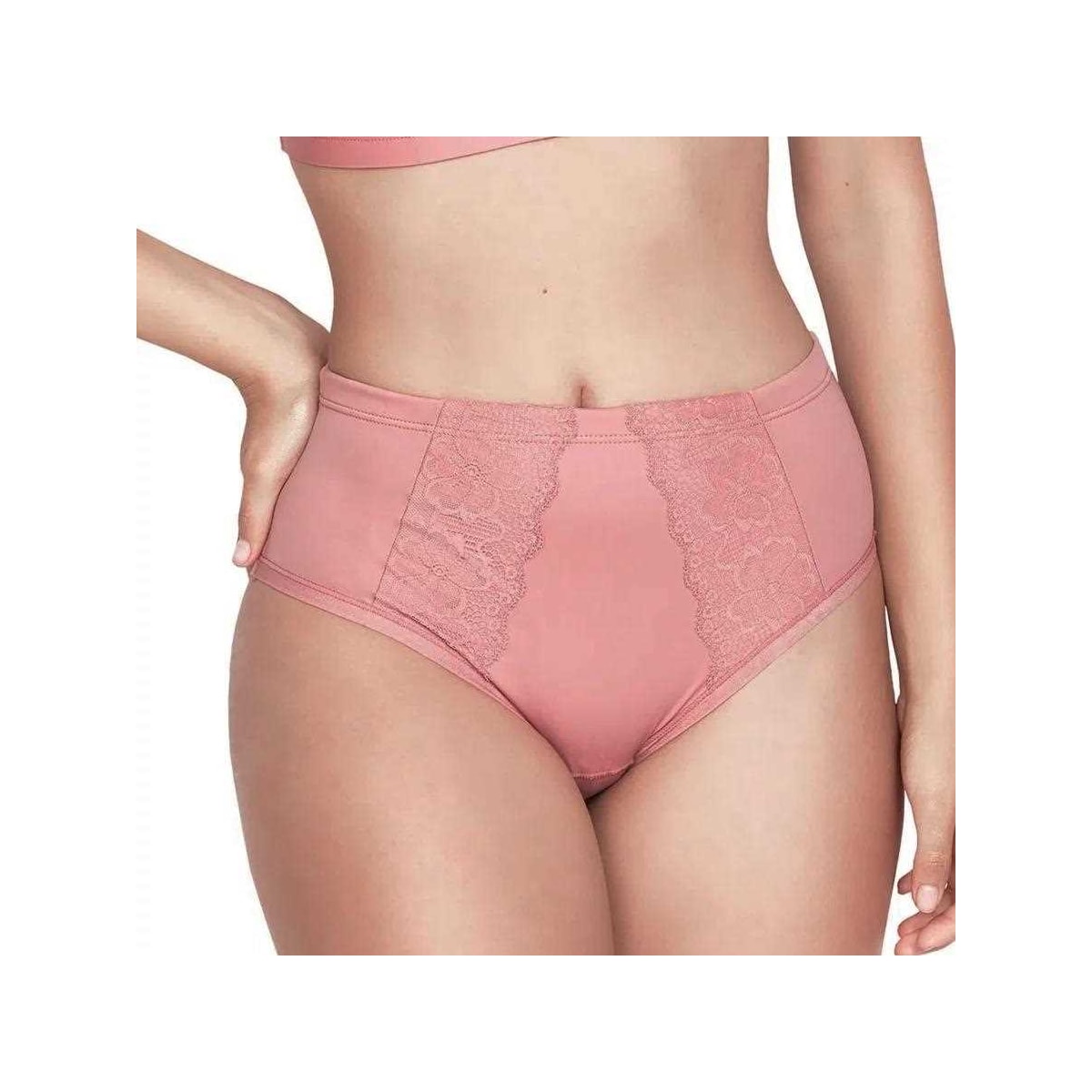 Calça Cintura Alta Em Sensitive V500721 Delrio Rosa Cha Calça Cintura Alta Em Sensitive V500721 Delrio Rosa Cha