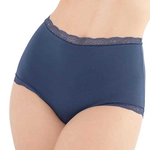 Calça Delrio Em Microfibra V50328 Marinho