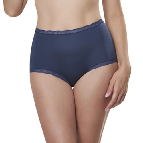 Calça Delrio Em Microfibra V50328 Marinho