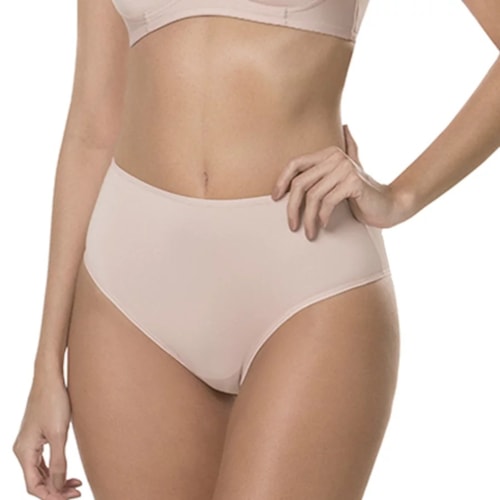 Calça Delrio Em Microfibra V50502 Areia