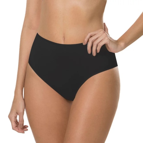 Calça Delrio Em Microfibra V50502 Preto