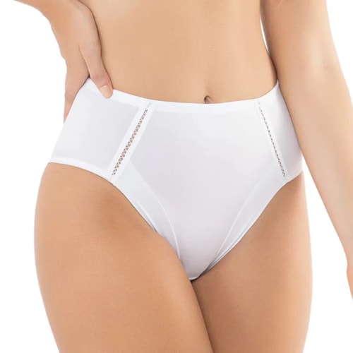 Calça Delrio Larga Em Sensitive V50614 Branco