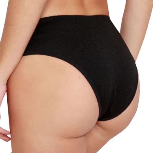 Detalhe - Calca Demillus Cavada Abrupt 056095 55 27 - Preto