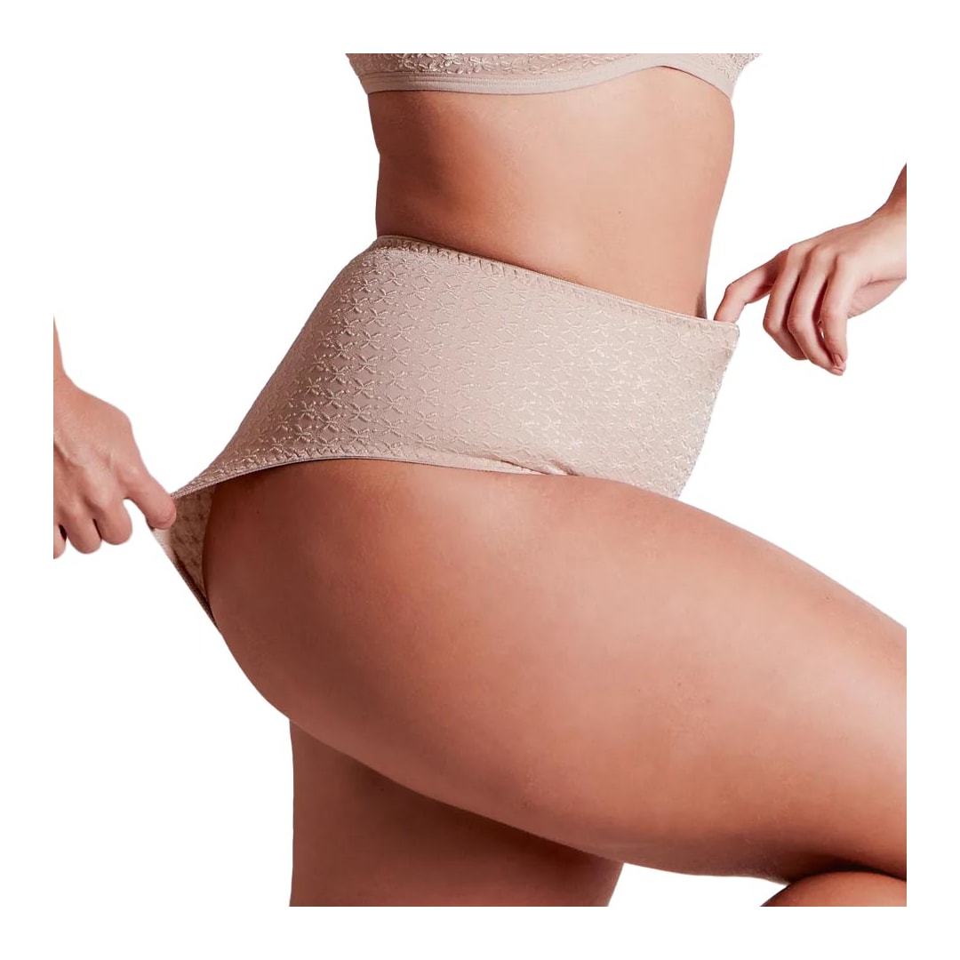 Calça Duloren Cinta Forma 114248 41-Beige Fonce