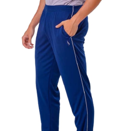 Detalhe - Calça Elite De Helanca 004267 Marinho/Gelo