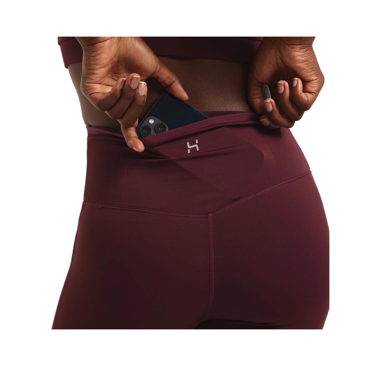 Calça Hering Feminina Fitness Scbp Merlot Calça Hering Feminina Fitness Scbp Merlot