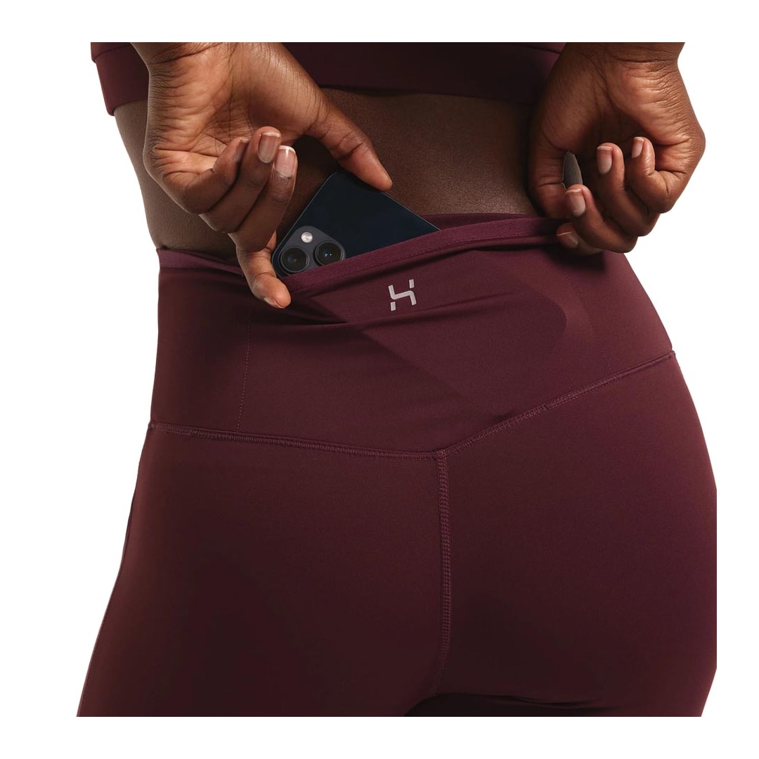 Calça Hering Feminina Fitness Scbp Merlot