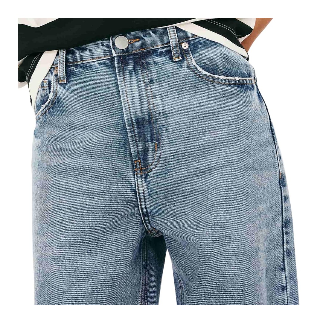 Calça Hering Feminina Jeans Reta H9KK Jeans
