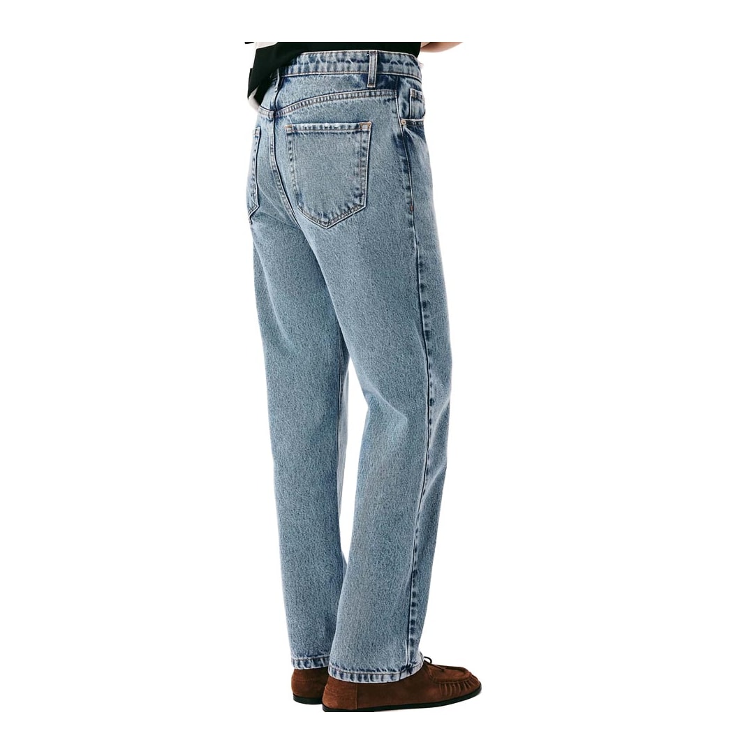 Calça Hering Feminina Jeans Reta H9KK Jeans