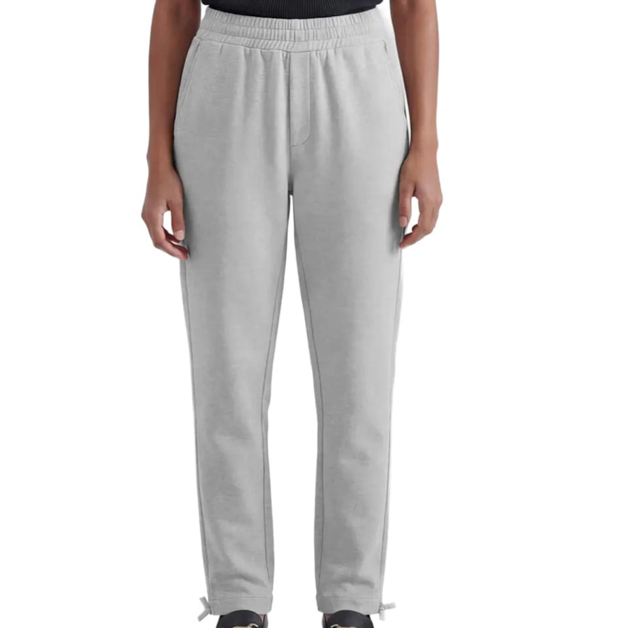 Calça Hering Feminina Moletom K6t2 Mescla Claro