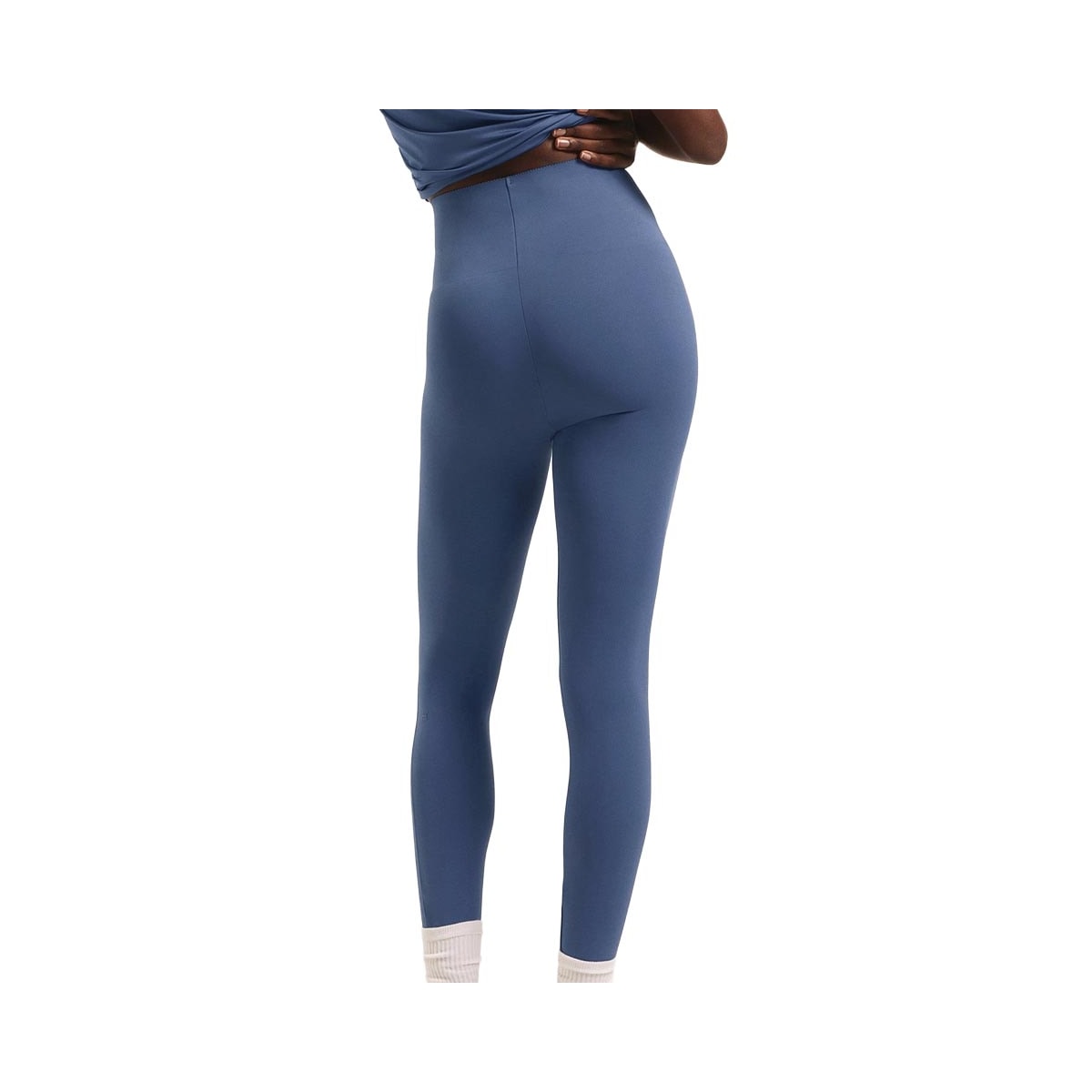 Calça Hering Fitness Sem Costura Scev Azul Anil