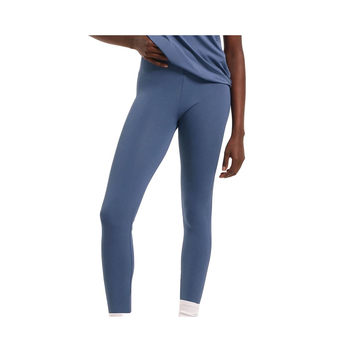 Calça Hering Fitness Sem Costura Scev Azul Anil