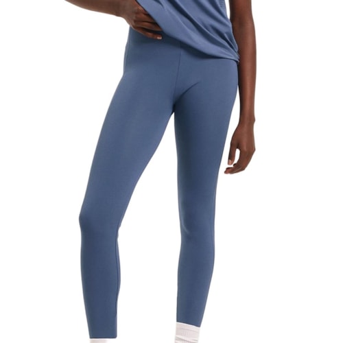Calça Hering Fitness Sem Costura Scev Azul Anil