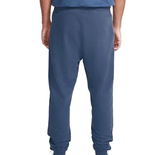 Detalhe - Calça Hering Masculina Moletom 05M3 Azul Escuro