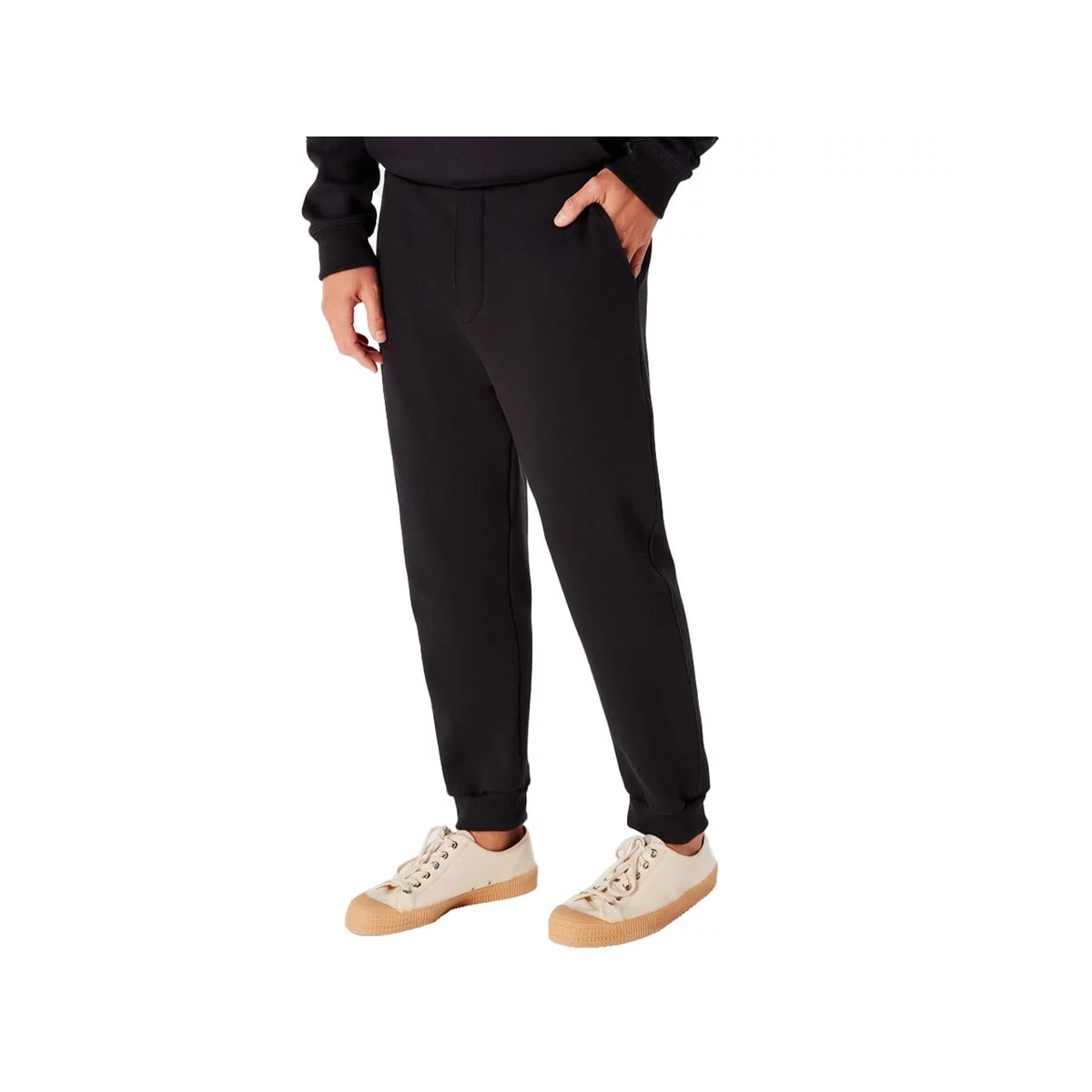 Calça Hering Masculina Moleton 053U Preto N1007S Calça Hering Masculina Moleton 053U Preto N1007S