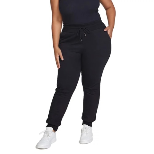 Calça Hering Moletom Feminina 05V2 Preto